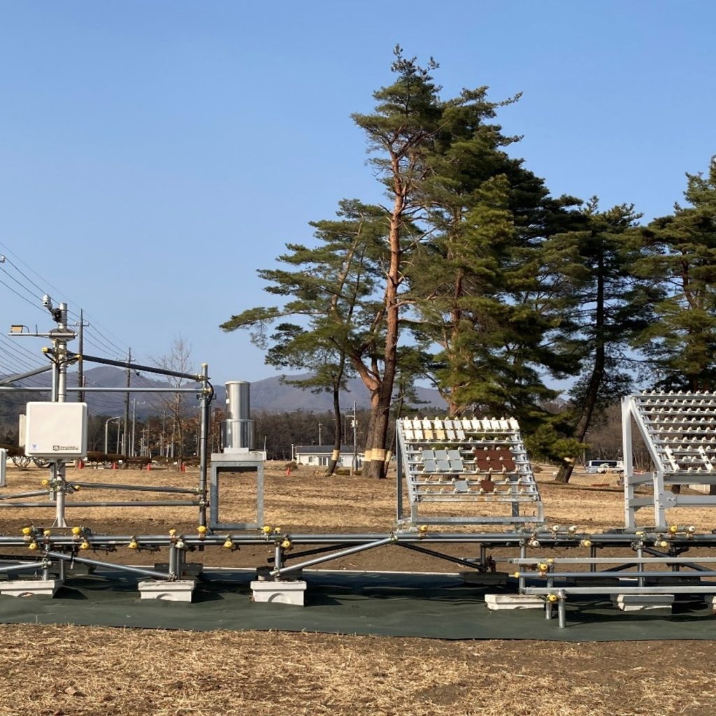 3008_送電鉄塔部材の大気暴露試験設備